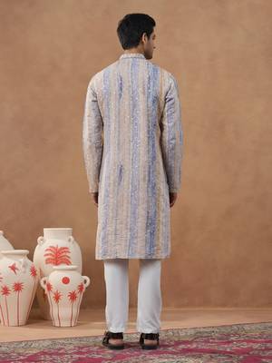 Ari work kurta set with sequin detailing 4