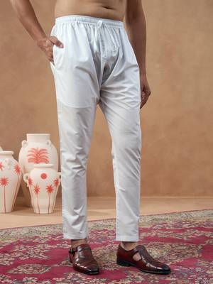 Off white cotton kurta set 5
