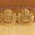 Matte finish chand bali  temple earrings