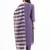 Yufta purple solid straight style chanderi silk lining kurta trouser dupatta set