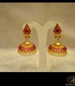 Alankruthi Gold Festive Jhumkas 17