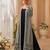 Heavy silks black long top with silk shrug - full stitched free size 