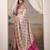 baby pink patola silk blend patola saree with unstitched blouse piece
