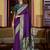 purple soft silk blend woven saree with unstitched blouse piece