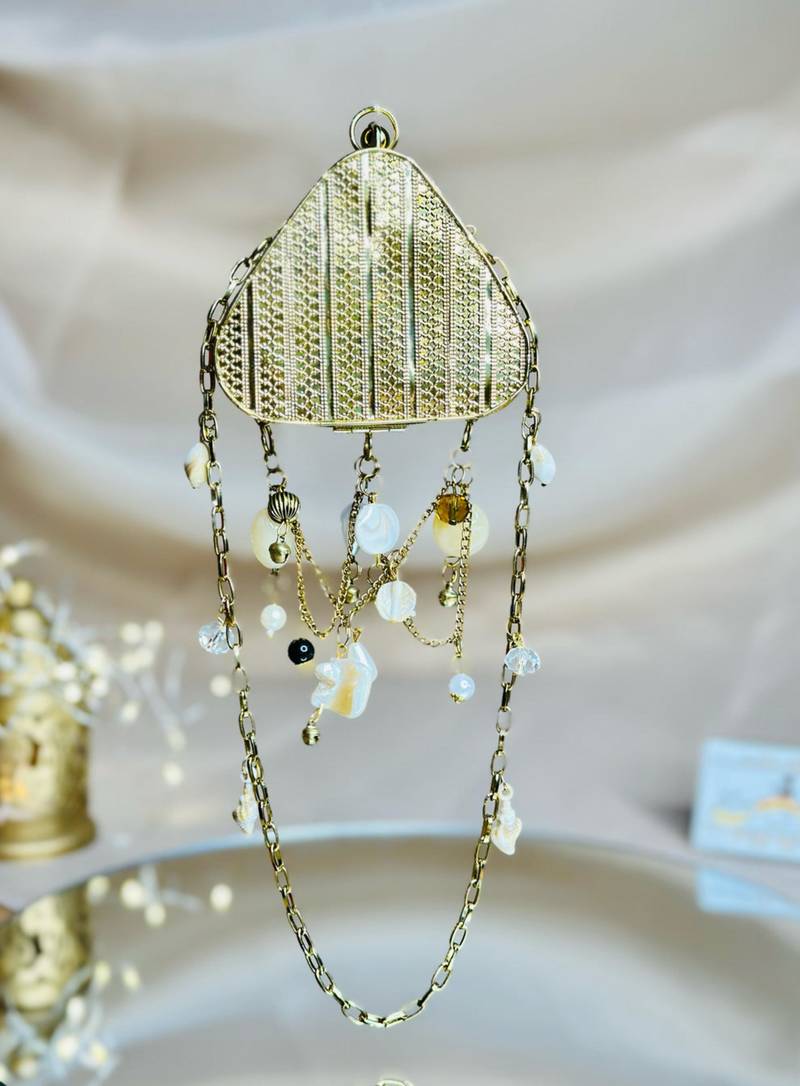 Batua viral nano clutch bag - silver