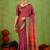 Raag varnam pink narayanpet mercerized cotton saree