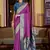 beige soft silk blend woven saree with unstitched blouse piece