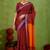 Raag varnam maroon narayanpet mercerized cotton saree