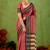 Raag varnam pink narayanpet mercerized cotton saree