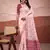 Gajari modal cotton woven saree with unstitched blouse piece