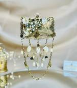 Khwaish viral nano clutch bag - gold