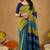 Raag varnam navy handloom khadi cotton saree
