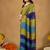 Raag varnam navy handloom khadi cotton saree
