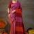 Raag varnam pink handloom khadi cotton saree