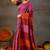 Raag varnam pink handloom khadi cotton saree