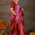 Raag varnam pink handloom khadi cotton saree