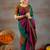 Raag varnam rama green handloom khadi cotton saree