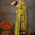 Raag varnam mehandi green handloom print cotton saree