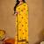 Raag varnam mustrad yellow handloom print cotton saree