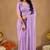 Raag varnam lavnder handloom gini cotton saree