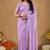 Raag varnam lavnder handloom gini cotton saree