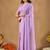 Raag varnam lavnder handloom gini cotton saree