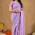Raag varnam lavnder handloom gini cotton saree