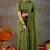 Raag varnam green handloom gini cotton saree