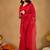 Raag varnam red handloom gini cotton saree