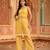  yellow organza co-ord set