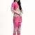  pink digtal print straight muslin co-ord set