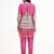  pink digtal print straight muslin co-ord set