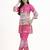 pink digtal print straight muslin co-ord set