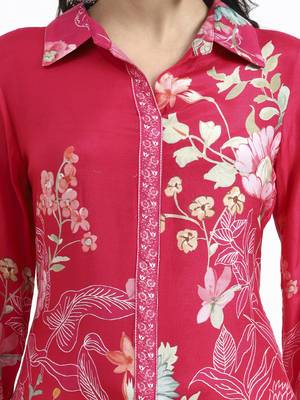  pink muslin co-ord set 4
