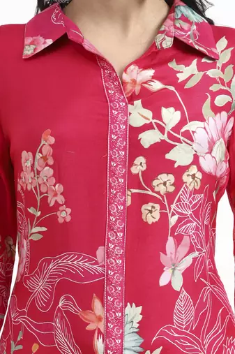  pink muslin co-ord set
