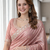 Pink Color Fancy Designer Satin Silk Saree