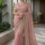 Pink Color Fancy Designer Satin Silk Saree