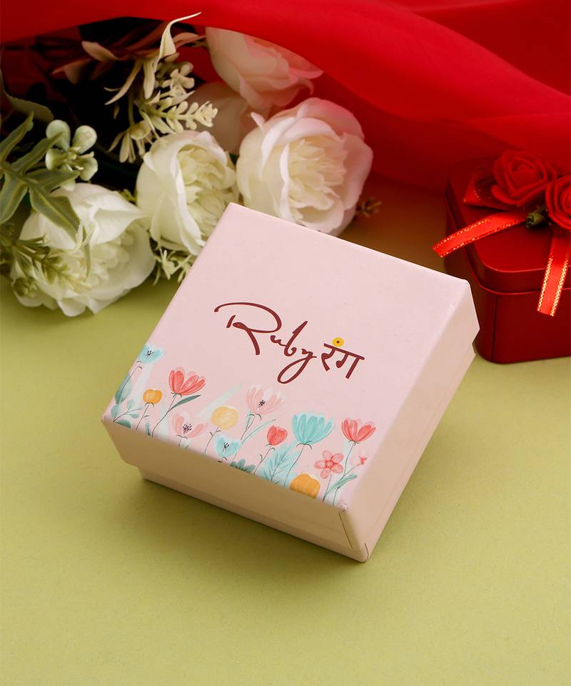 Gold plated kundan haath phool