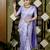 lavender soft art silk banarasi saree with blouse 