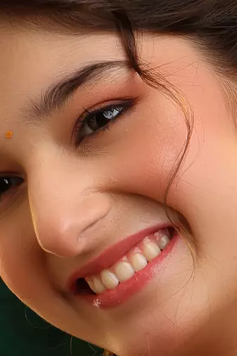 Gold plated kundan red stones earrings