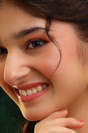 Gold plated kundan blue stones earrings