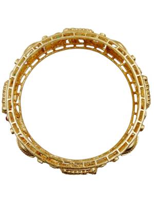 Royal filigree elephant heritage bangles 4