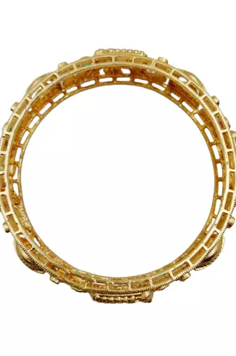 Royal filigree elephant heritage bangles