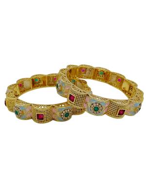 Pastel floral enamel statement kada 2