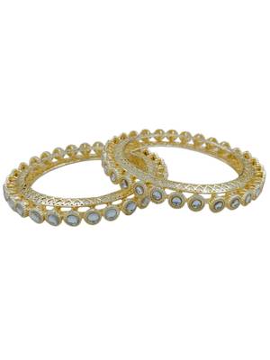 Classic circular crystal bangles 2