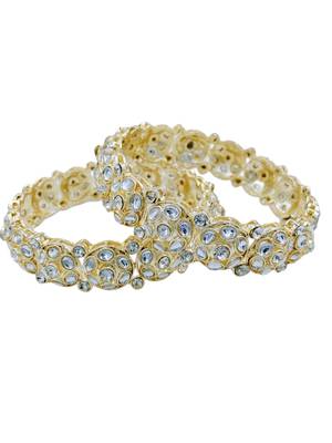 Geometric kundan polki kada set 2
