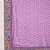 Women's purple georgette bandhni saree with unstitched blouse piece