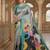 Multicolor premium printed saree with blouse