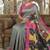 Multicolor premium printed saree with blouse