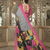 Multicolor premium printed saree with blouse